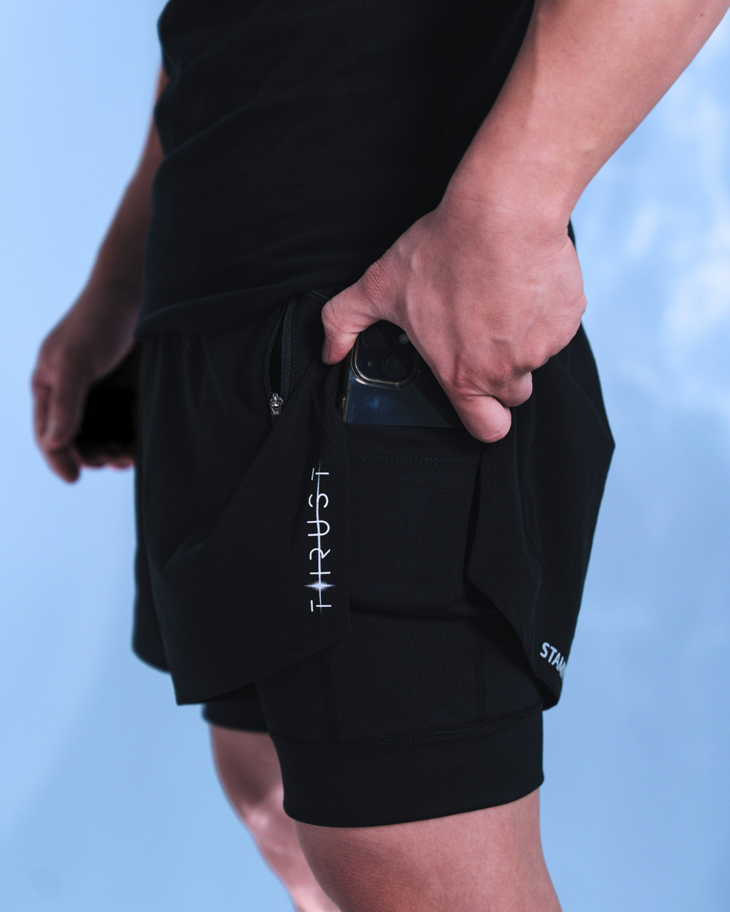 S.Café® 2-In-1 Training Shorts