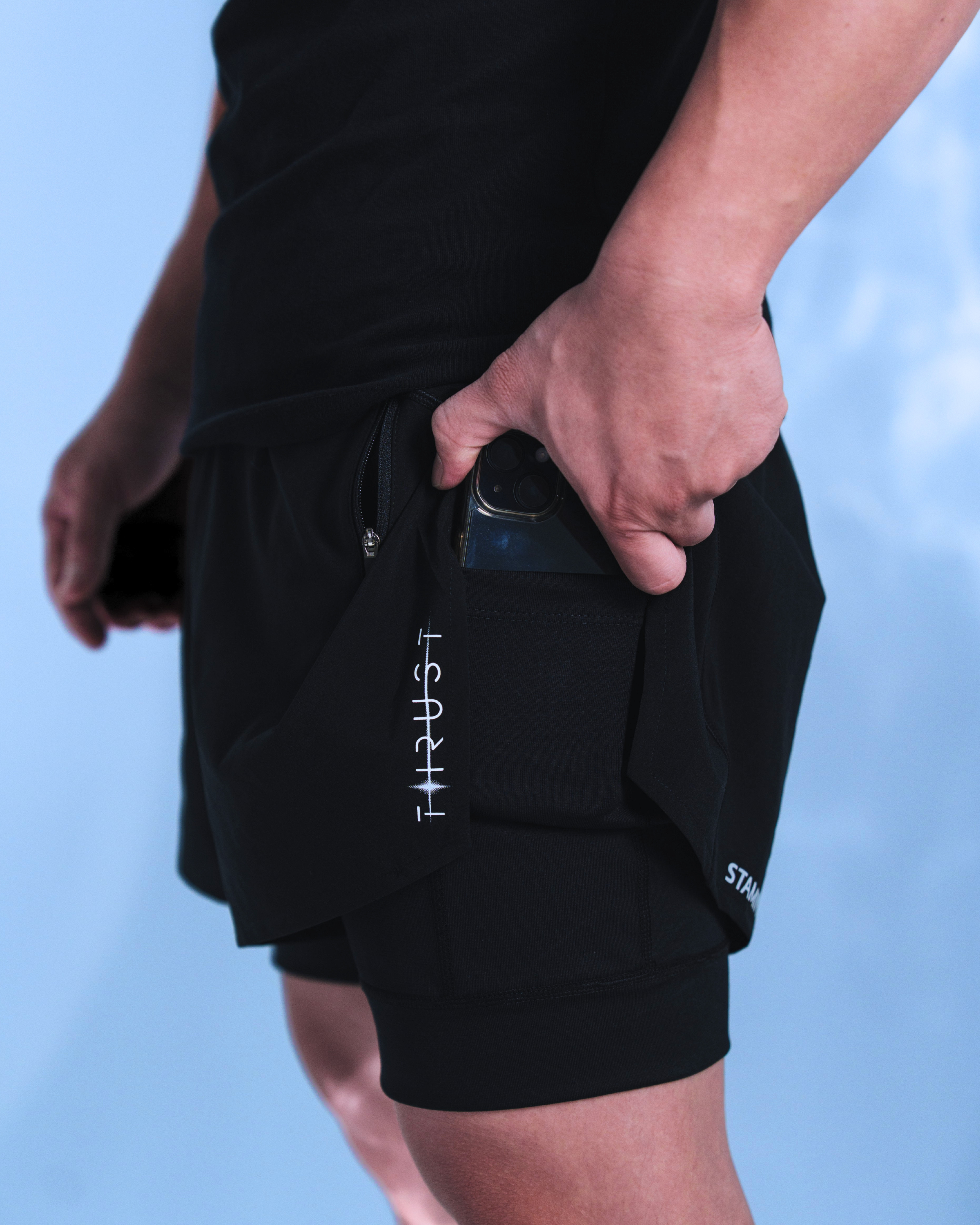 S.Café® 2-In-1 Training Shorts