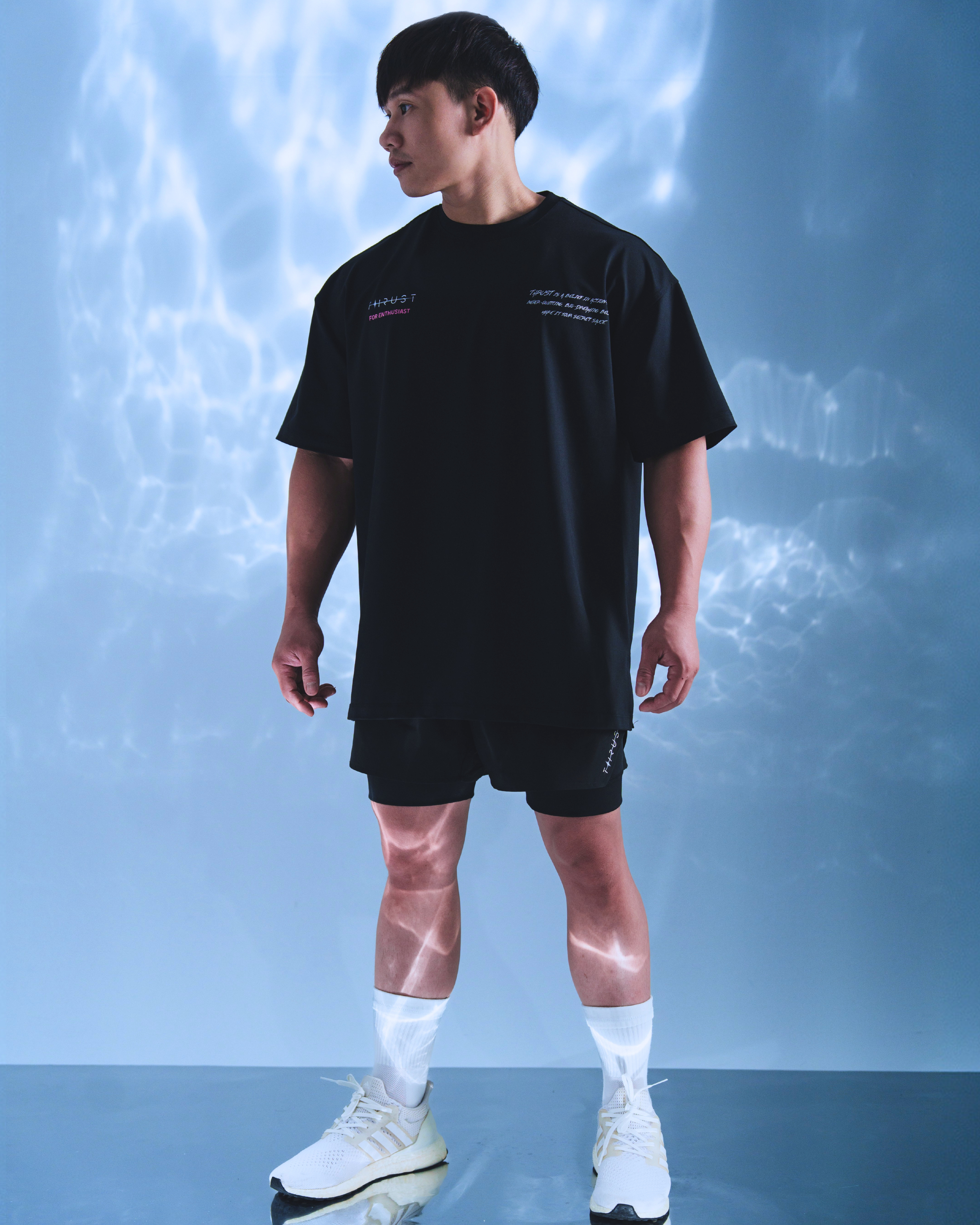 S.Café® Reflective Oversized Tee
