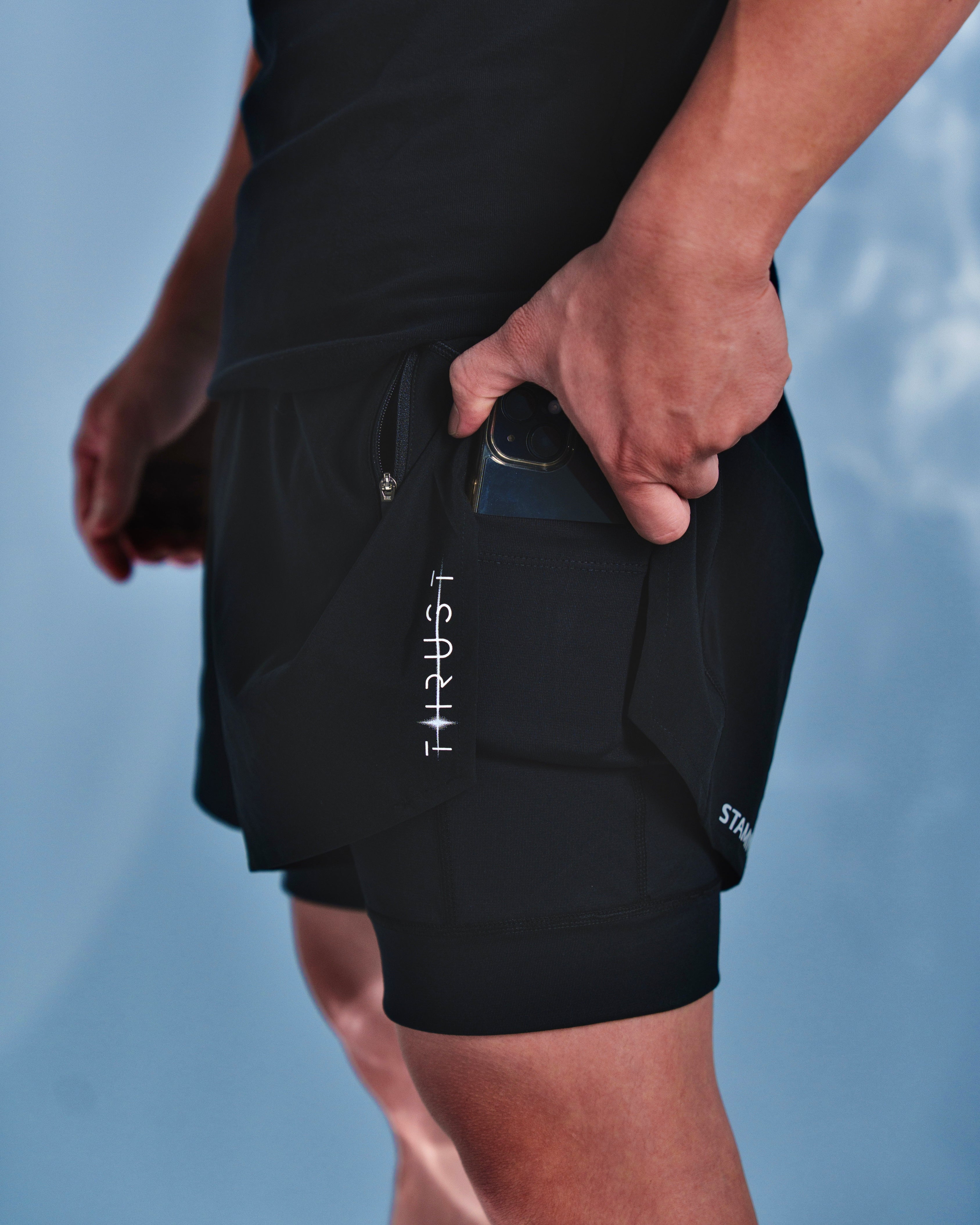 S.Café® 2-In-1 Training Shorts